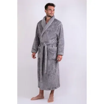 Dámský župan Vestis Pánský hřejivý župan Alta šedý Barva: šedá, Velikost: S