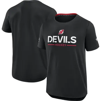 Pánské tričko Fanatics Pánská tričko New Jersey Devils NHL Authentic Pro SS Rink Tee Velikost: M