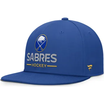 Kšiltovka Fanatics Pánská kšiltovka Buffalo Sabres NHL Authentic Pro A/Cap Flat Brim Square Visor Structured Adjustable