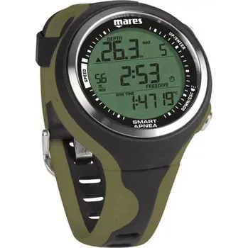 Potápěčský počítač Mares Apnea Počítač na freediving SMART APNEA Počítač SMART samostatně Zelená
