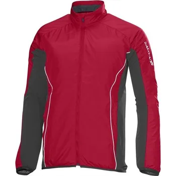 Pánská bunda Salomon bunda Superfast Jacket red konfekční velikost: M