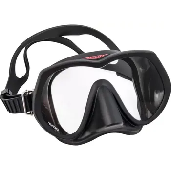 Vodní sport Tecline Potápěčská maska ​​Frameless Super View černá