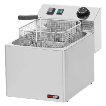 fritéza REDFOX Fritéza elektrická 0,38 kW/l, 8 l stolní 230 V