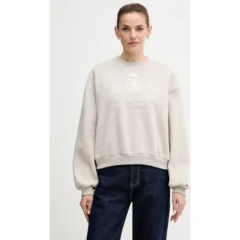 Pánská mikina Mikina Tommy Hilfiger WW0WW46128 béžová 80A, vel. XS