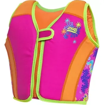 Plovací vesta Zoggs Plavecká vesta - SEA UNICORN SWIMSURE JACKET PINK 4-5 let