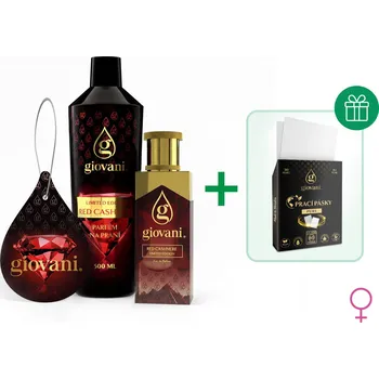 Kosmetická sada Dárková sada Giovani® RED CASHMERE