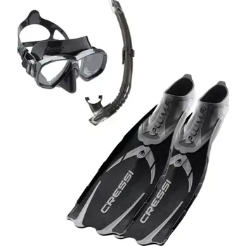 Potápěčská maska Cressi Šnorchlovací set Pluma bag 41-42