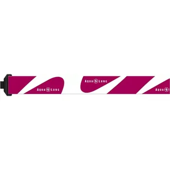 Kytarový popruh Aqualung Popruh FAST STRAP Raspberry/bílá