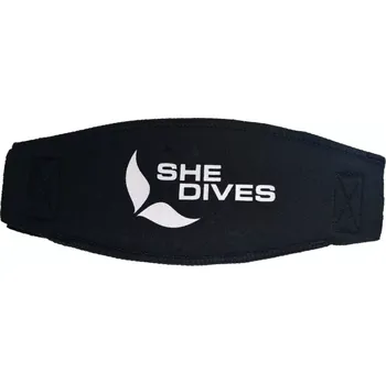 Potápěčská maska Mares TRILASTIC SHE DIVES ochrana řemínku masky