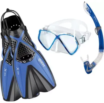 Potápěčská maska Mares Aquazone Juniorský šnorchlovací set X-ONE PIRATE (od 8 do 14 let) XS (24-29) modrá BL