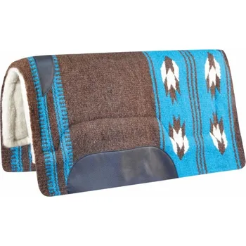 Deka pro koně Westernová deka WALDHAUSEN Utah hnědo/mod. - doprava zdarma od 2 000 Kč