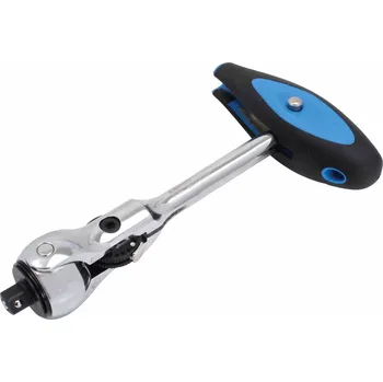 Ráčna 1/4", 72 zubů, s otočnou hlavou a vyklápěcí T-rukojetí - ASTA