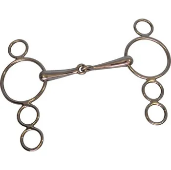 Udidlo pro koně Udidlo FEELING sněhulák nerezový lomený, tl. 17mm 125 - doprava zdarma od 2 000 Kč