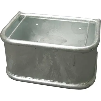 krmítko pro hospodářská zvířata Žlab kovový přímý pozinkovaný 35ltr. - doprava zdarma od 2 000 Kč