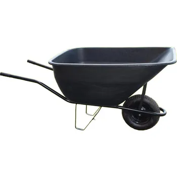 Dvoukolový ruční vozík Kolečko stavební s plastovou korbou 180ltr.