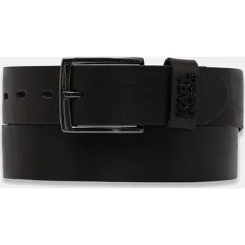 Opasek Kožený pásek Karl Lagerfeld 561431.815300 hnědá 89X, vel. 90