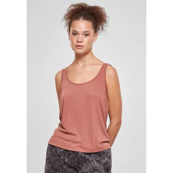 Dámské oblečení Dámská terakota Modal Loose Top Urban Classics růžová 2546384