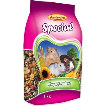 Krmivo pro hlodavce AVICENTRA Speciál malý hlodavec 0,5kg - doprava zdarma od 2 000 Kč
