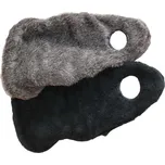 Beránek na western posedlí syntetický hnědý