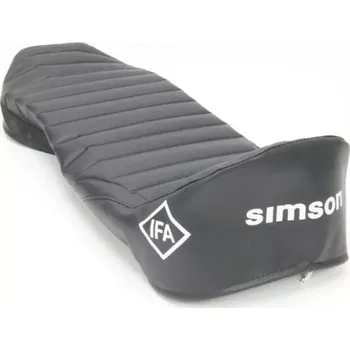 Moto sedlo Potah sedla s prolisem SIMSON End. (černý)