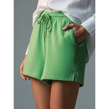 Dámské kraťasy Sinsay - Základní šortky - zelená - 6028M-70X - 6028M-70X-S