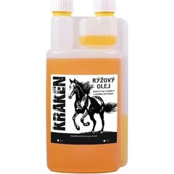 KRAKEN rýžový olej pro koně 1ltr. - doprava zdarma od 2 000 Kč