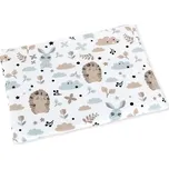 Bellatex Polštářek pro kojence do postýlky 42x32 cm tenký Ježeček 216988710