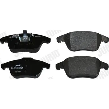 Brzdová destička Sada brzdových destiček, kotoučová brzda JURID 573193J
