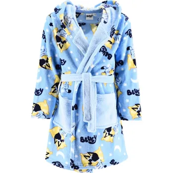 Dívčí župan SunCity • Dětský fleece župan s kapucí Bluey EU 98