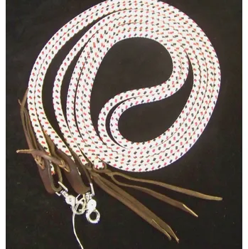 Westernové otěže BORA provazové dělené - doprava zdarma od 2 000 Kč