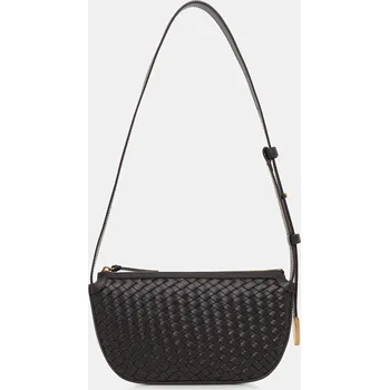 Kabelka Kožená kabelka Sessun 25102019 hnědá 89X, vel. ONE SIZE