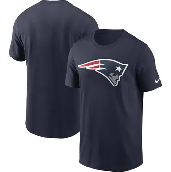 Pánské tričko Pánské tričko New England Patriots NFL Nike Logo Essential Logo Cotton Tee Velikost: 3XL