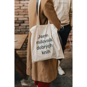 Party dekorace Plátěná taška Dobré knihy