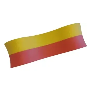 Plovací deska Matuška-Dena Plavecký piškot - Monoblok Osmička Mini žlutá/čerevná