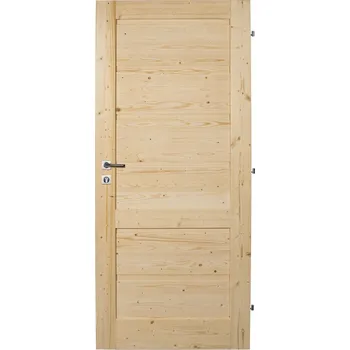 Interiérové dveře Jola Interiérové dveře 90 P, 950 × 1985 mm, masivní dřevo, pravé, smrk, plné