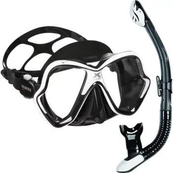Potápěčské vybavení Mares Set na šnorchlování X-VISION + ERGO DRY Bílá / černá WHKBK