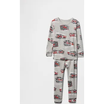 Chlapecké pyžamo Dětské pyžamo GAP s potiskem GAP šedá | červená 3471343