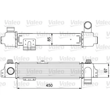 Chladič motoru Chladič turba VALEO 818634