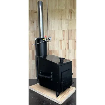 Sporák na tuhá paliva Parní vyvíječ na tuhá paliva 23l (35l), zateplený