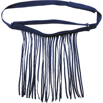 Čabraka pro koně WALDHAUSEN třásně proti hmyzu s nátylníkem a podhrdelníkem pro koně b.modrá 1/pony - doprava zdarma od 2 000 Kč