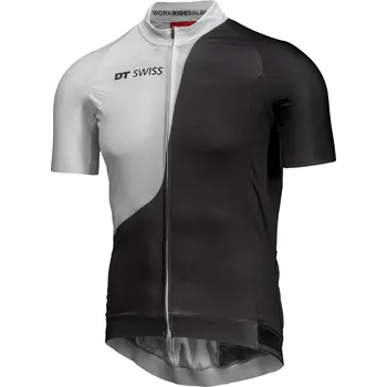 cyklistický dres Pánský Dres WHITE / BLACK - XL (Pánský Dres WHITE / BLACK - XL)
