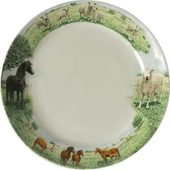 Talíř Malý talíř 18 cm - vzor kůň/ovce - doprava zdarma od 2 000 Kč