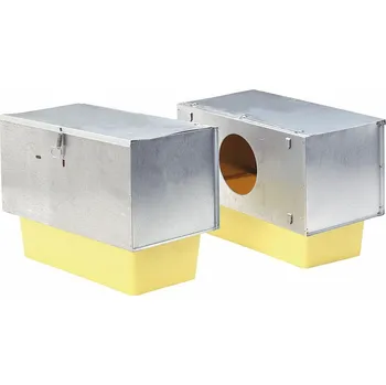 Doupě plechové pro králičí klec - doprava zdarma od 2 000 Kč