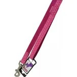 Vodítko pro psy kožené ZOLUX MAC LEATHER délka 1,2 m b.růžová 20mm