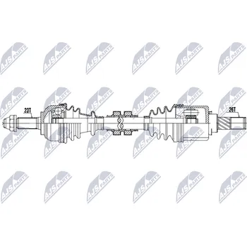 Poloosa (hnací hřídel) NTY NPW-NS-201