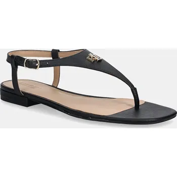 Dámské sandále Kožené sandály Lauren Ralph Lauren Everley 2 802982881002.001 černá 99X, EUR 38