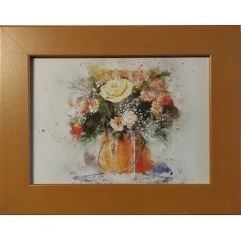 Rám na obraz Bondecor Fotorám MDF - imitace světlého dřeva Barva: Světlá, Velikost: 10x15