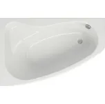 Cersanit Sicilia, asymetrická rohová vana levá 150x100cm + nožičky, bílá, S301-095 138027417