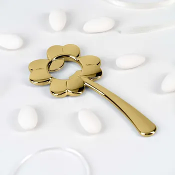 Otvírák BUGATTI Quadrifoglio – chromovaný otvírák na láhve zlato