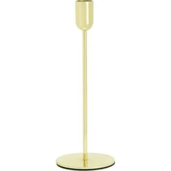 Svícen PartyDeco Svícen na kónickou svíčku 22 cm zlatý